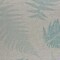 Homeroots 5 x 7 ft. Teal Fern Leaves Indoor & Outdoor Area Rug 396107 - alternate 6